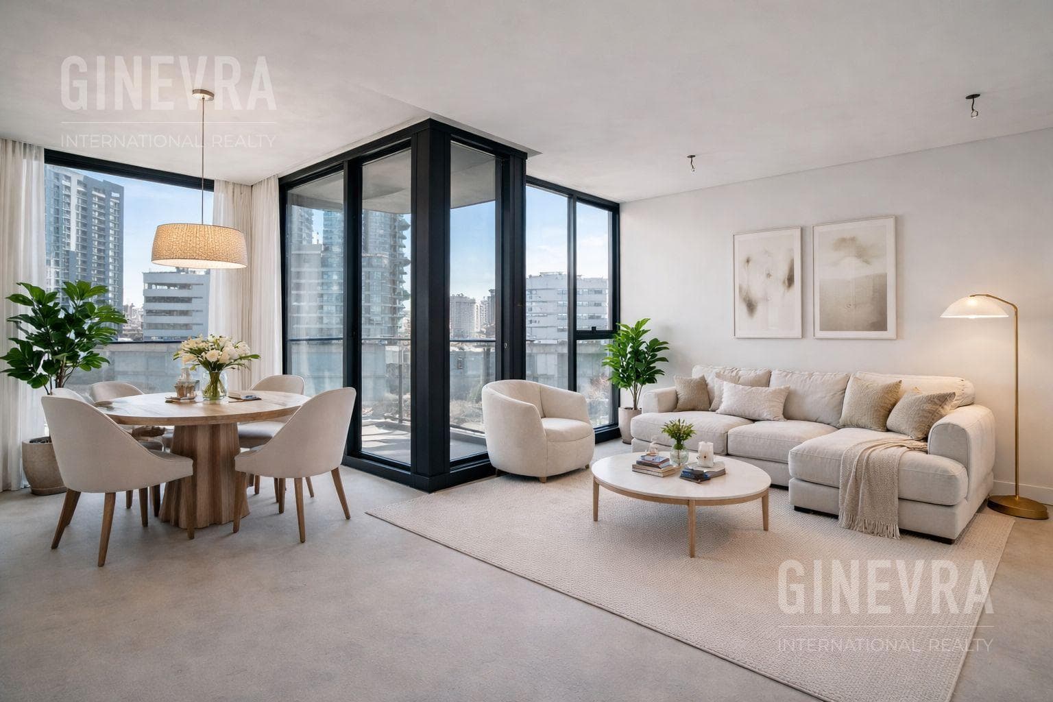 Apartment for sale, 2-room unit in Harbour Tower, Puerto Madero.