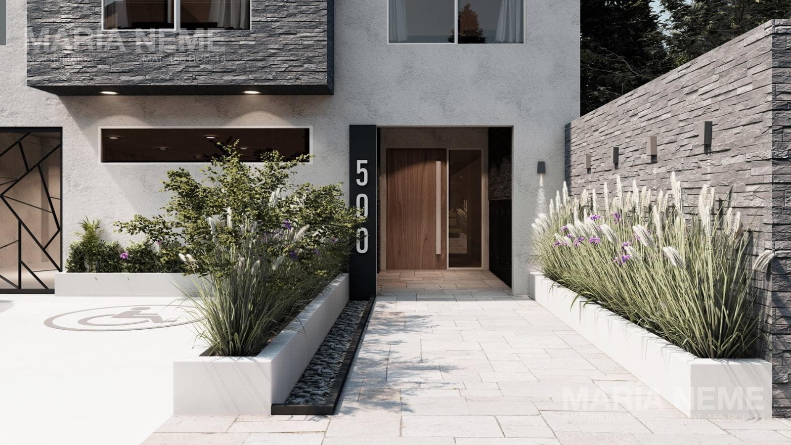 85-square-meter duplex with a terrace and lake view at the corner of Gallardo and 9 de Julio