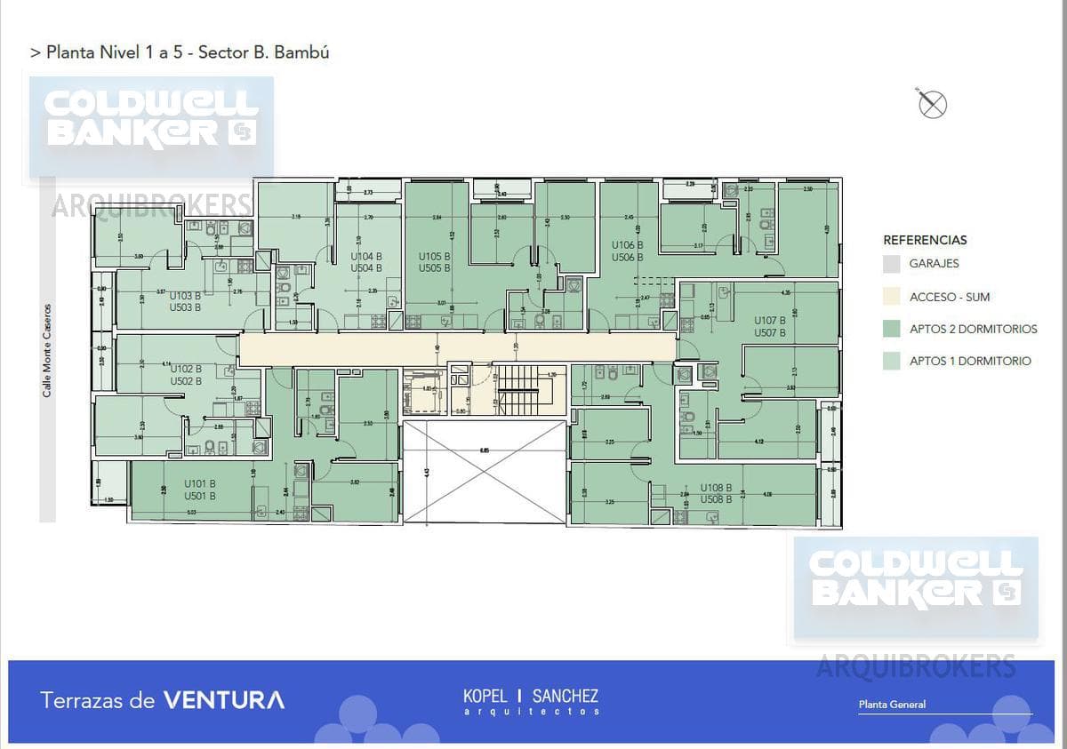 1-Bedroom Apartment for Sale in La Blanqueada - 404B