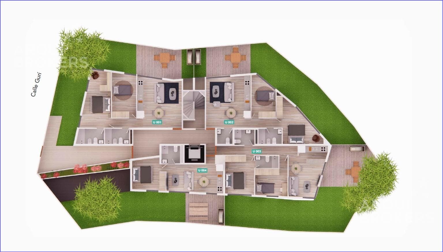 Two-Bedroom Apartment for Sale in Parque Rodó - 002
