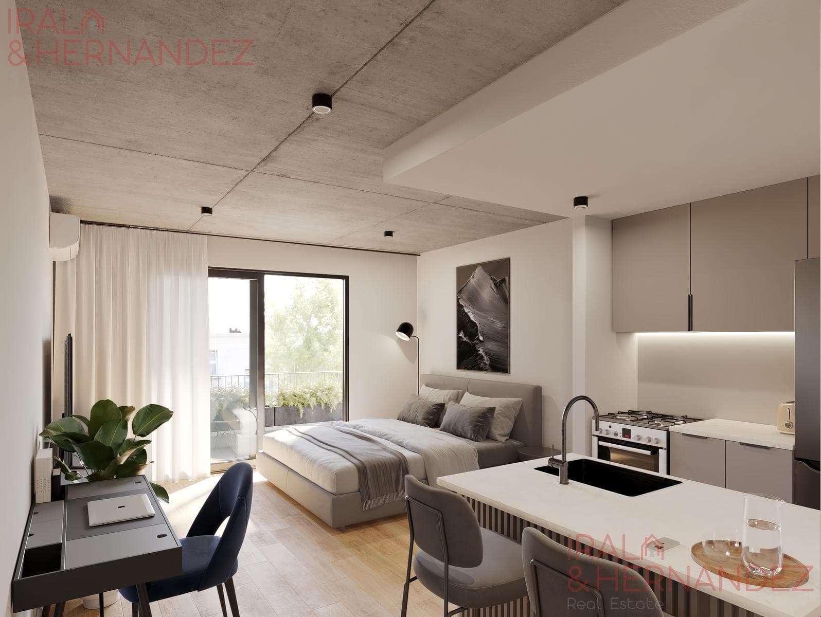 STUDIO APARTMENT FOR SALE WITH AMENITIES IN NUÑEZ