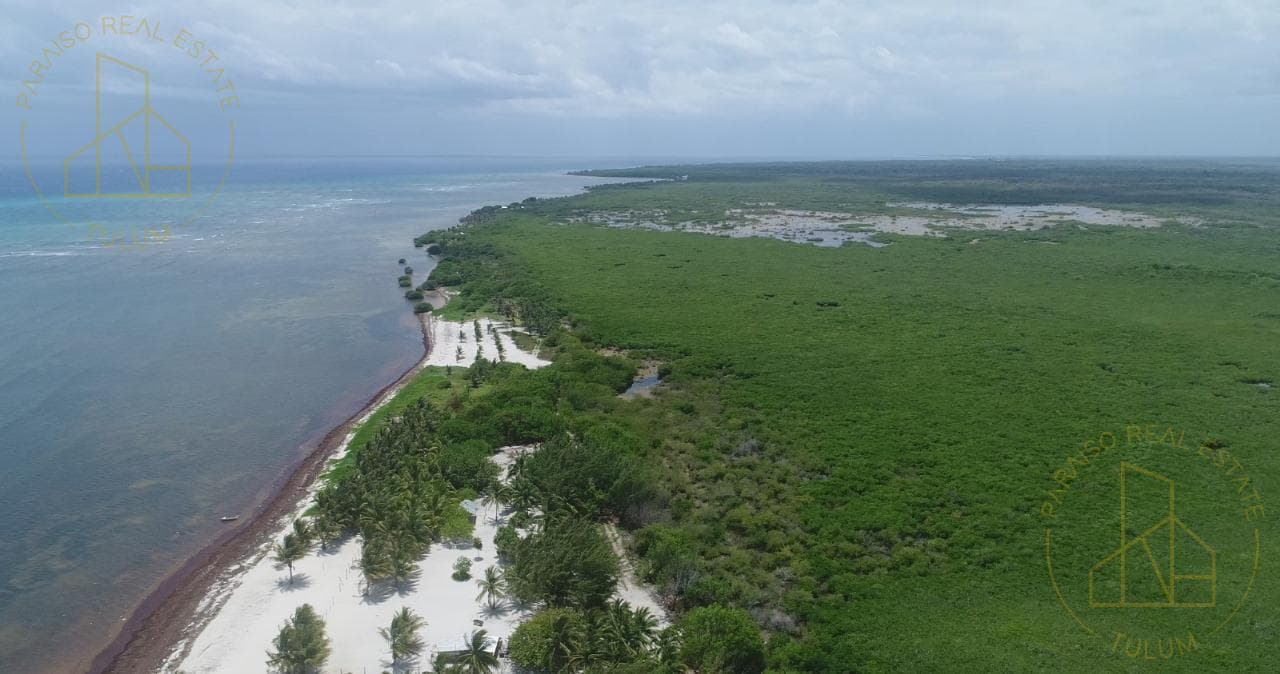 El Paisaje Beach 20x80 - Oceanfront Lots in Mahahual – Near the Lighthouse