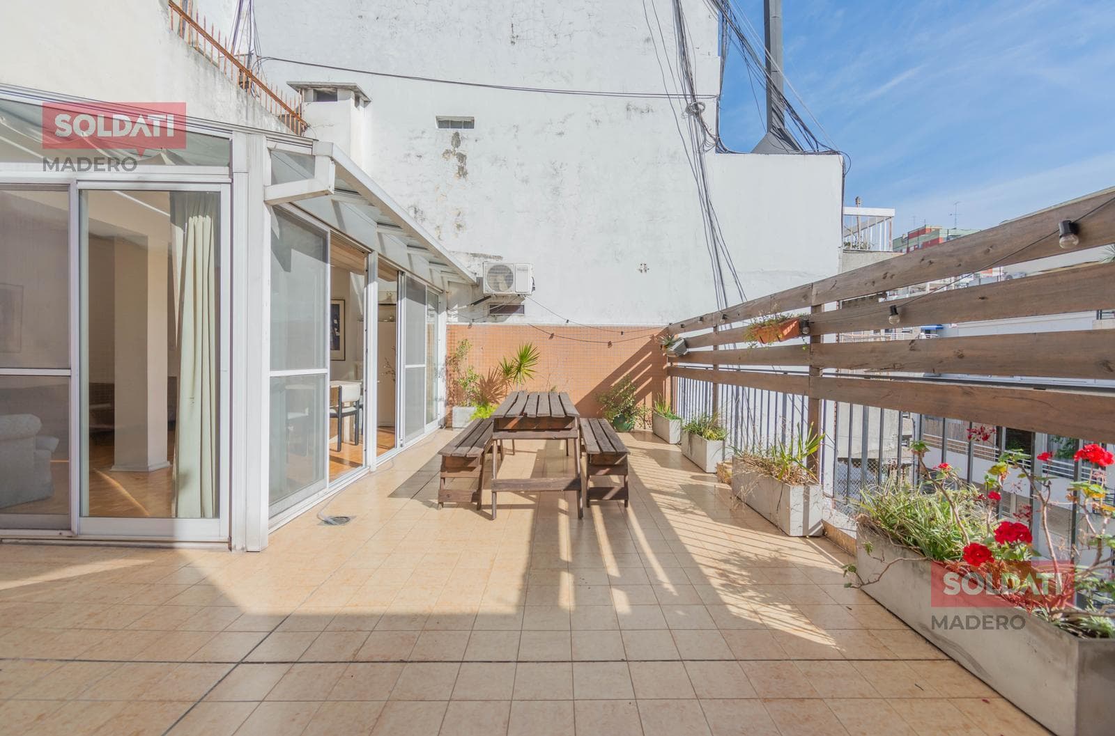 2-room apartment for sale with garage and terrace in Belgrano