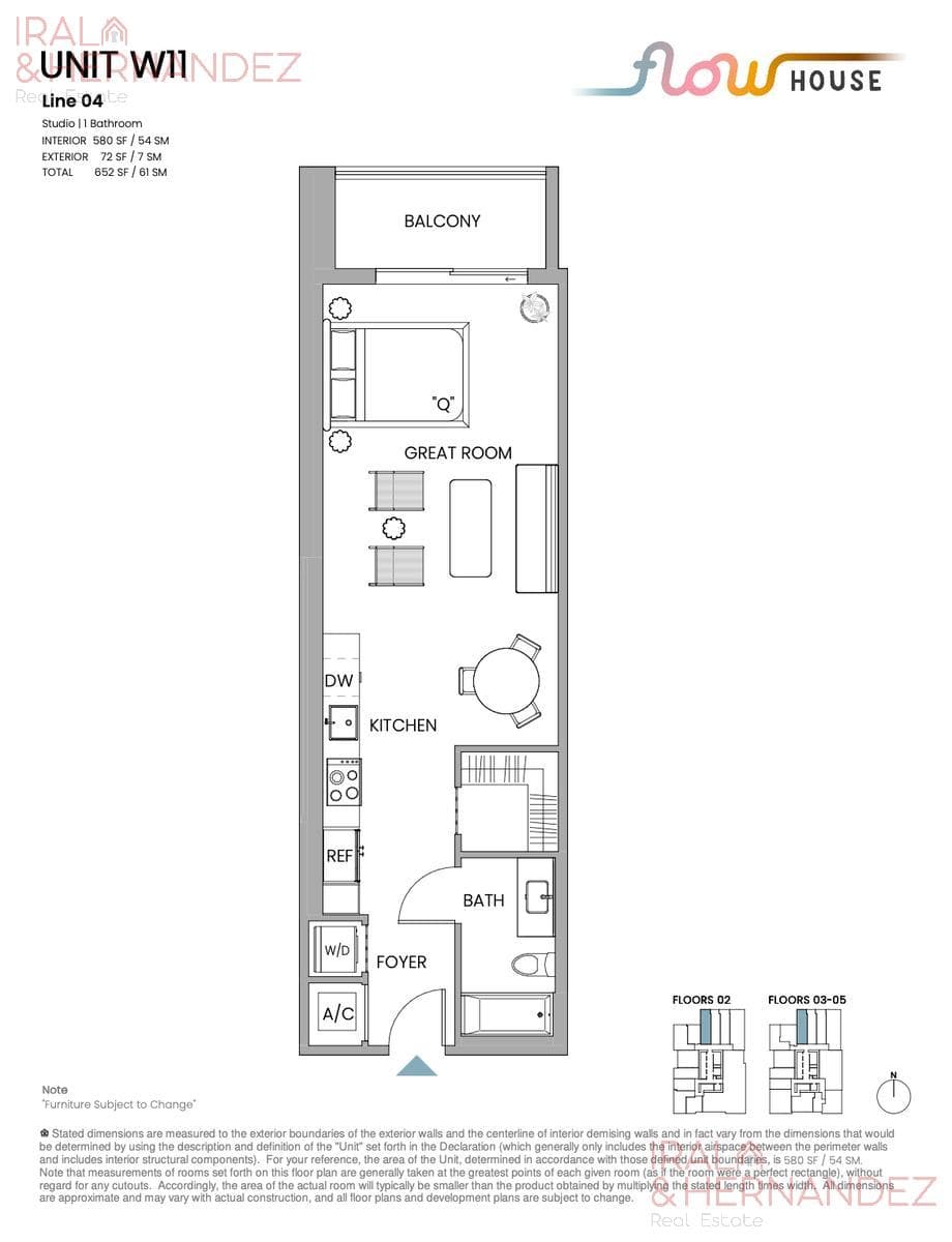 ONE-ROOM STUDIO FOR SALE - FLOW HOUSE - DOWNTOWN MIAMI
