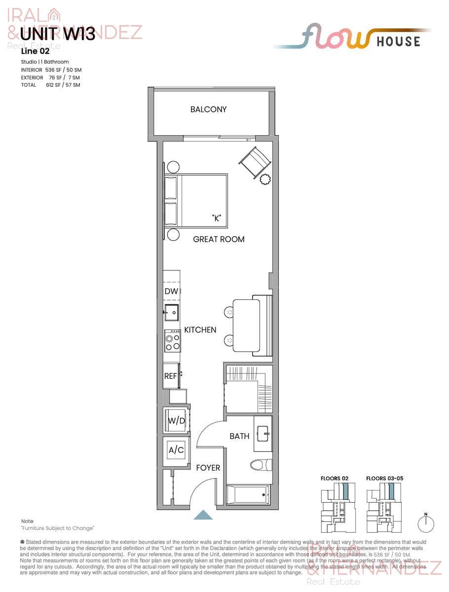 ONE-ROOM STUDIO FOR SALE - FLOW HOUSE - DOWNTOWN MIAMI