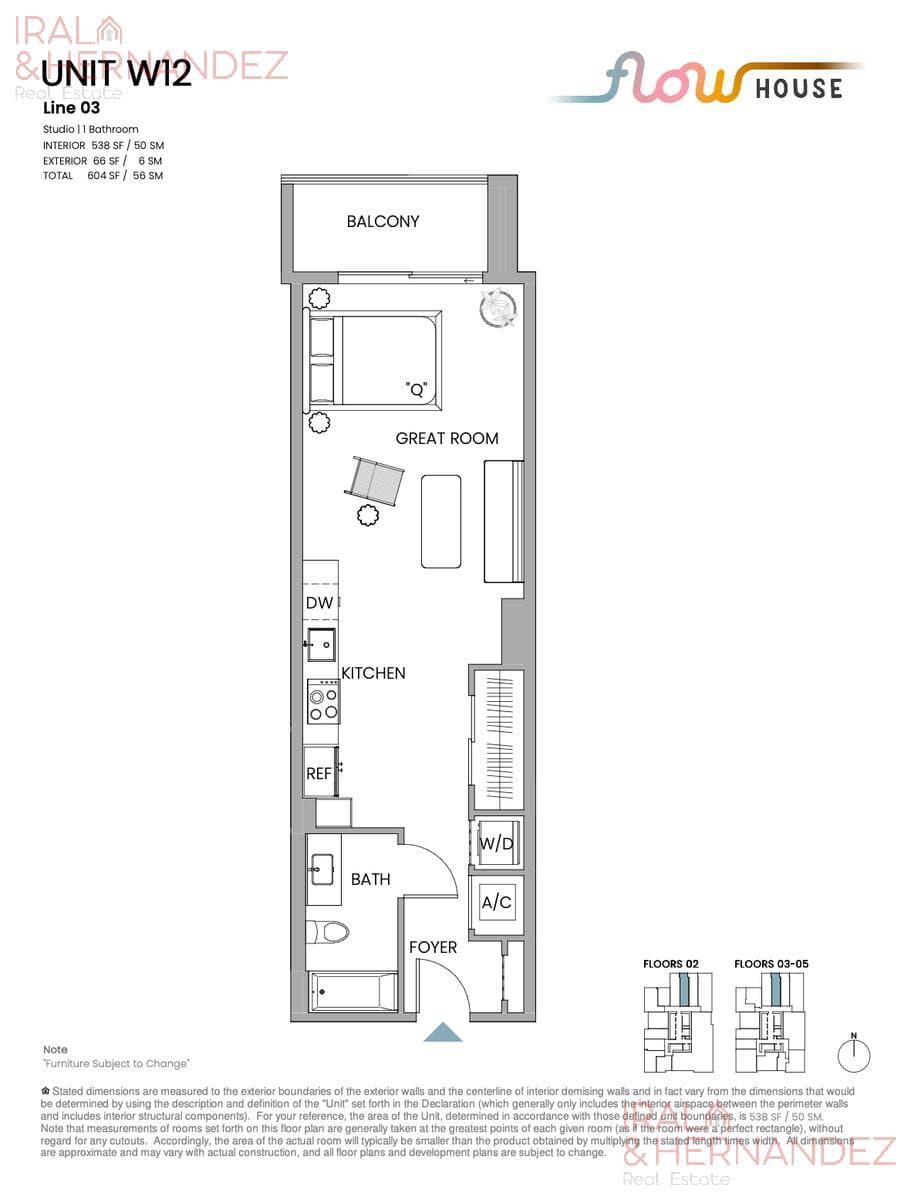 ONE-ROOM STUDIO FOR SALE - FLOW HOUSE - DOWNTOWN MIAMI