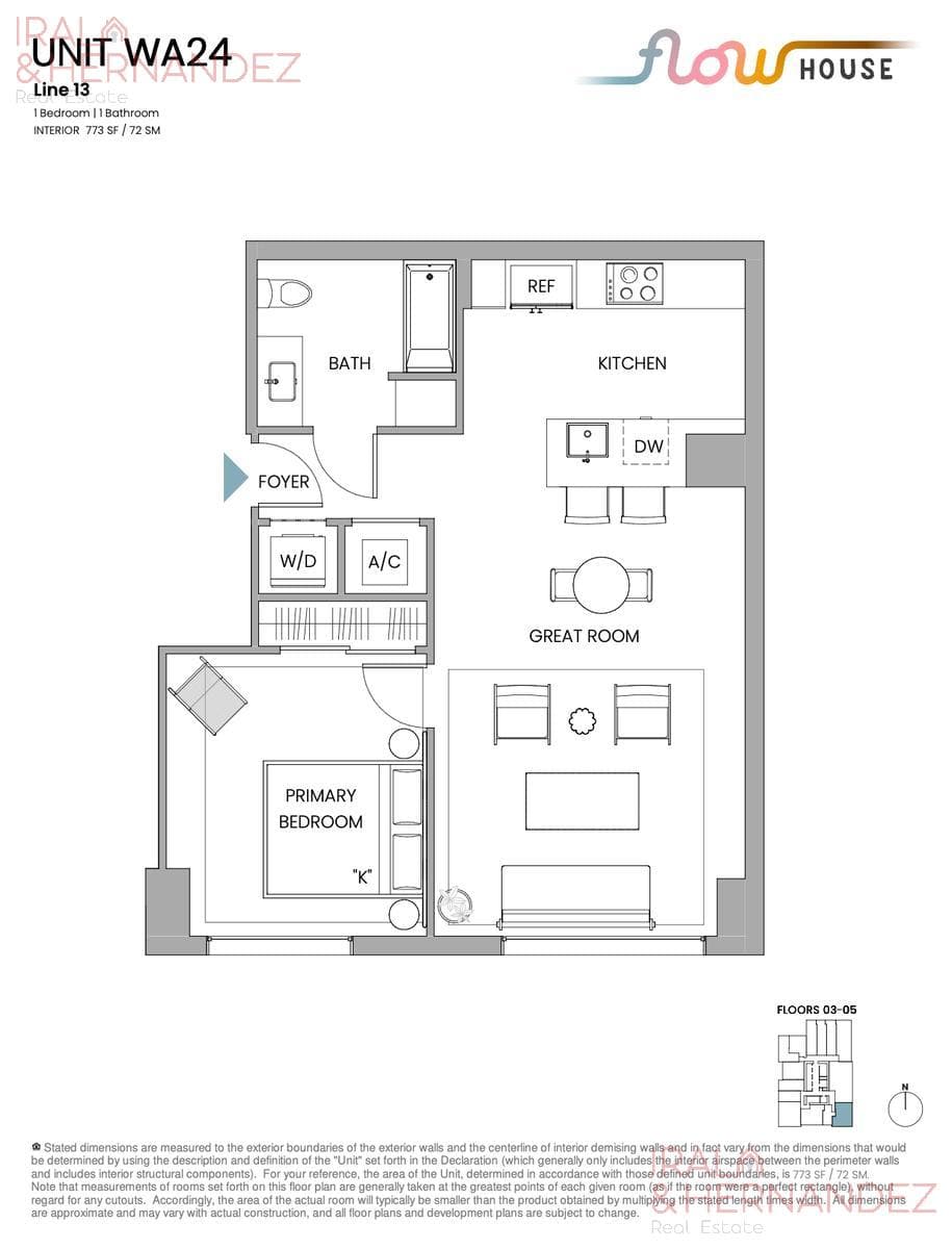 1-BEDROOM APARTMENT FOR SALE - FLOW HOUSE - DOWNTOWN MIAMI