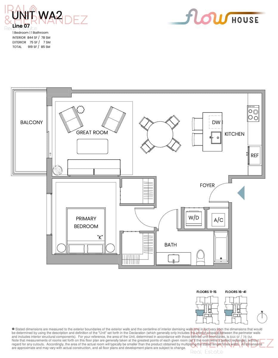 1-BEDROOM APARTMENT FOR SALE - FLOW HOUSE - DOWNTOWN MIAMI