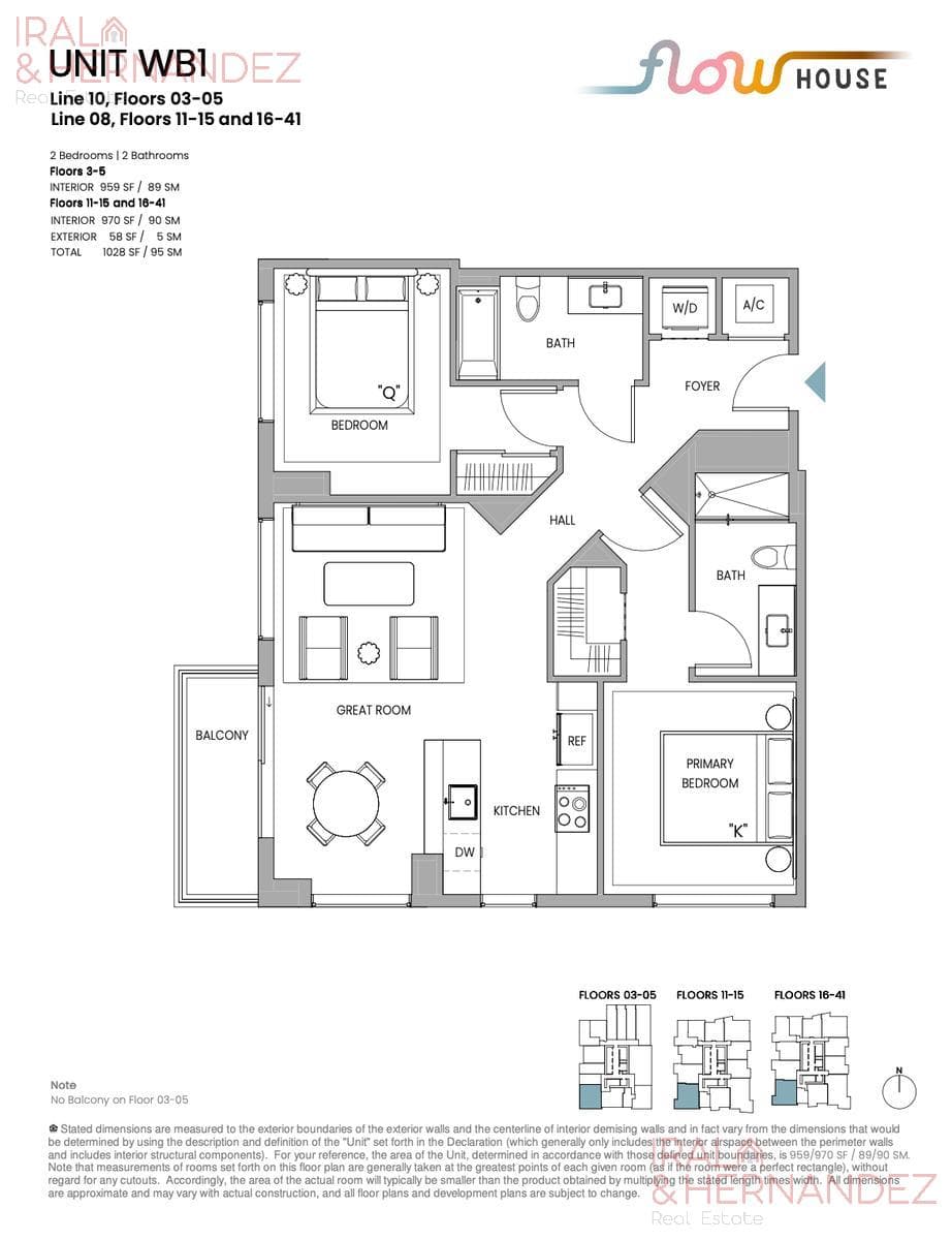 2-BEDROOM APARTMENT FOR SALE IN FLOW HOUSE - DOWNTOWN MIAMI