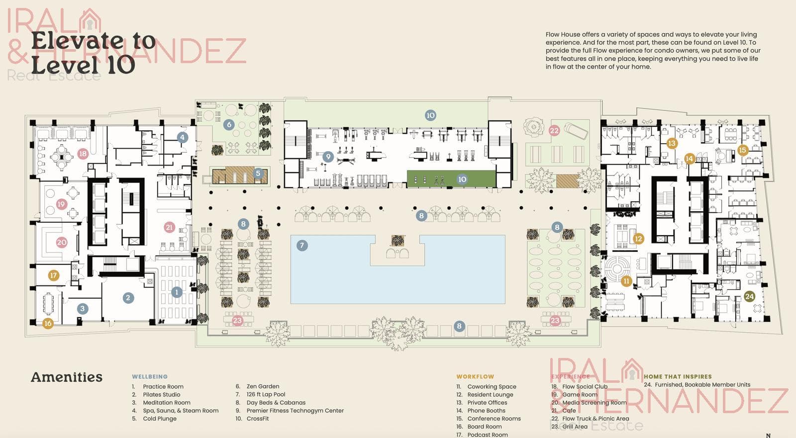 1-BEDROOM APARTMENT FOR SALE - FLOW HOUSE - DOWNTOWN MIAMI