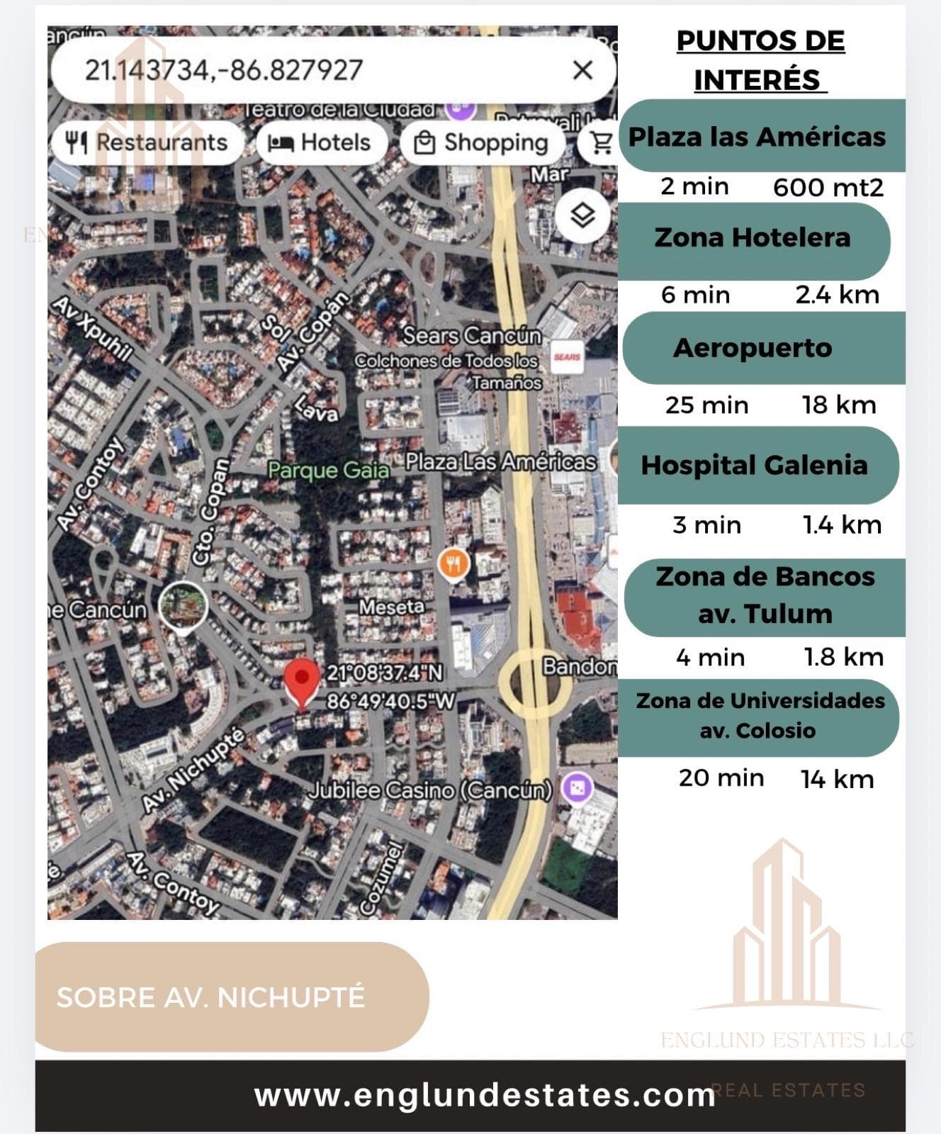 Two-story penthouse with 4 bedrooms, plus a studio and 4.5 bathrooms, near Plaza Las Américas