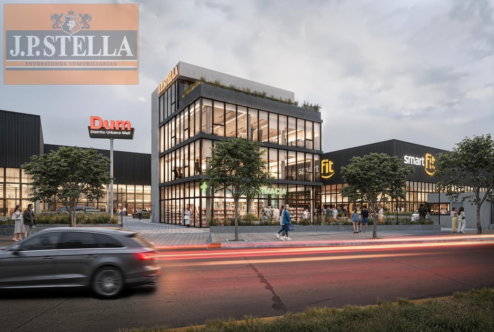 Brand-New Commercial Spaces - DUM Complex - Starting at 286 m² (enclosed area) with Private Parking - San Justo