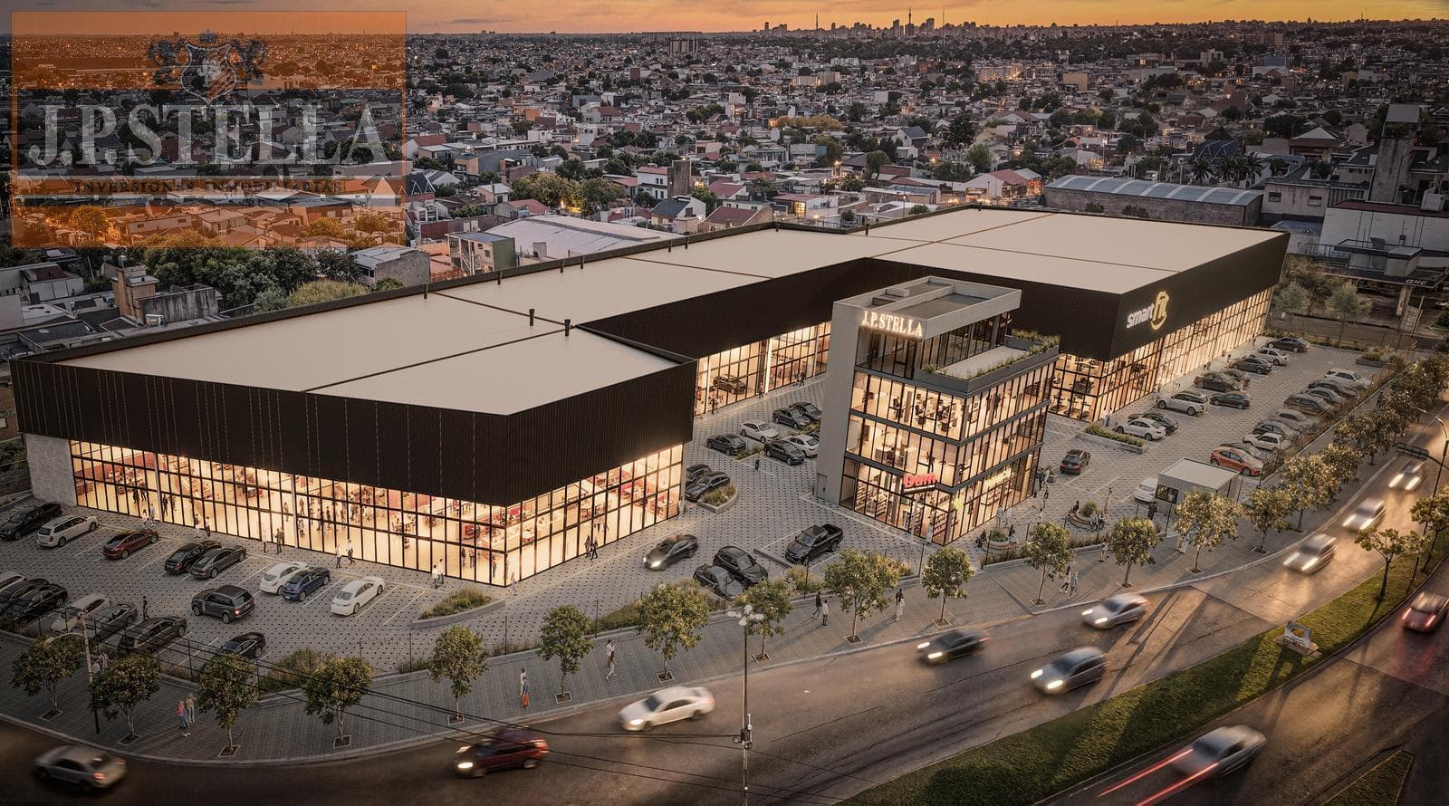 Brand-New Commercial Spaces - DUM Complex - Starting at 286 m² (enclosed area) with Private Parking - San Justo