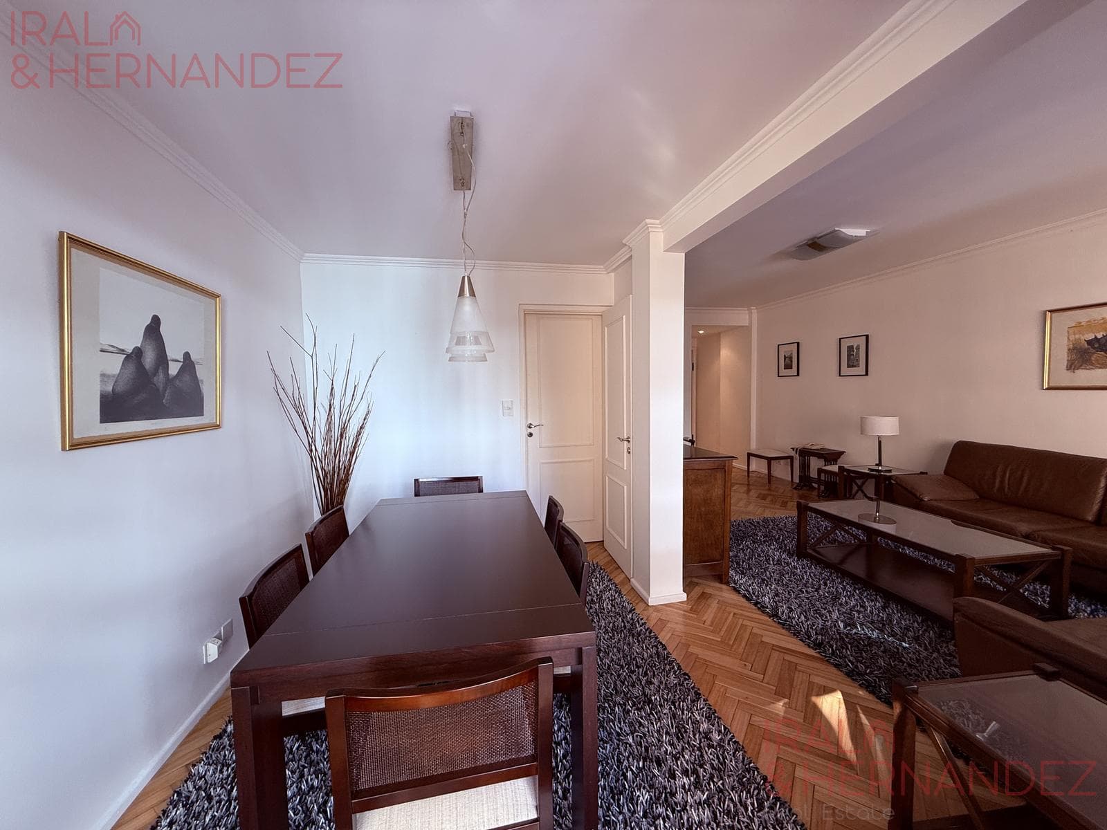 FURNISHED 3-ROOM APARTMENT FOR RENT – BALCONY – GARAGE – RECOLETA