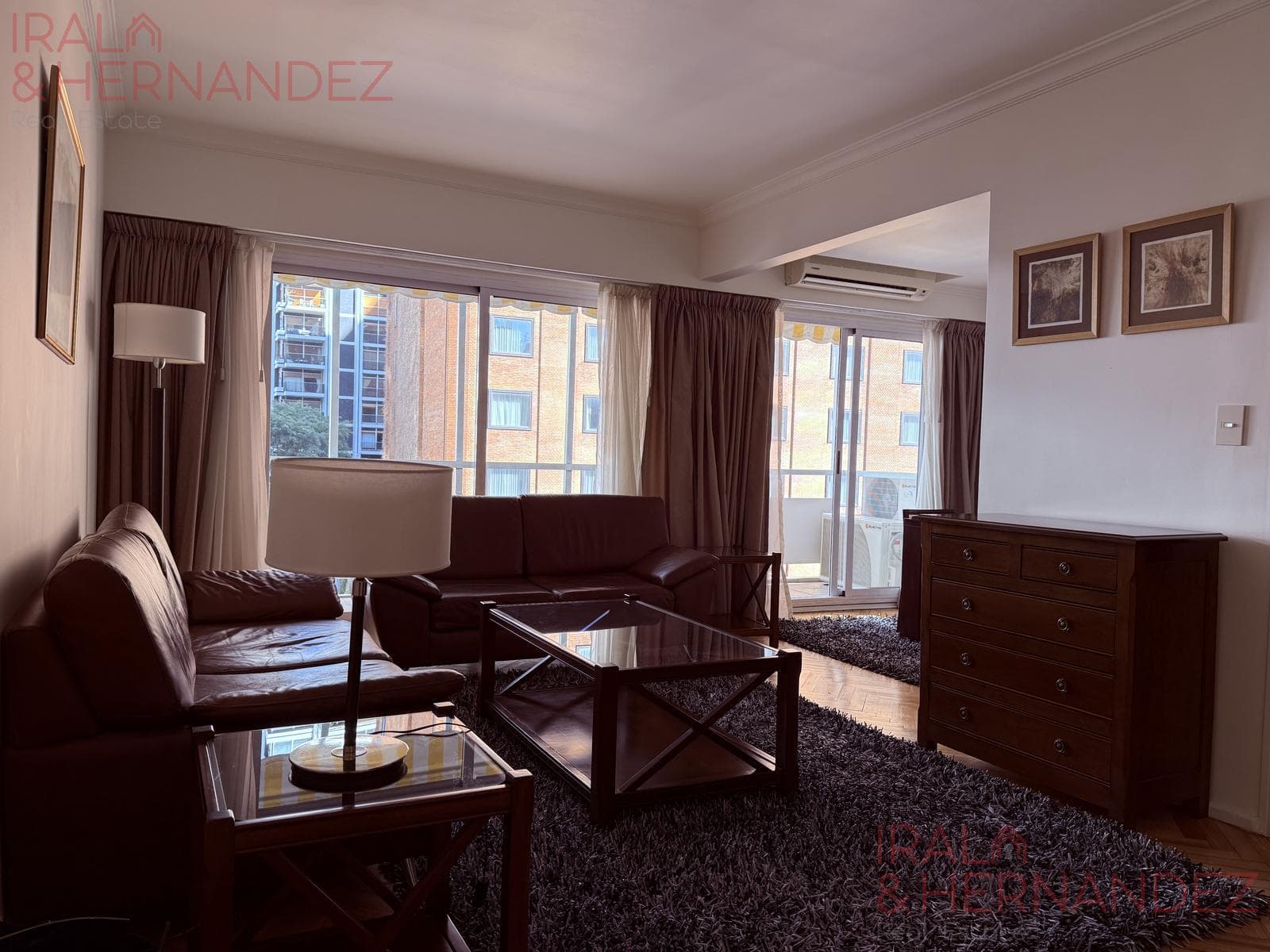 FURNISHED 3-ROOM APARTMENT FOR RENT – BALCONY – GARAGE – RECOLETA
