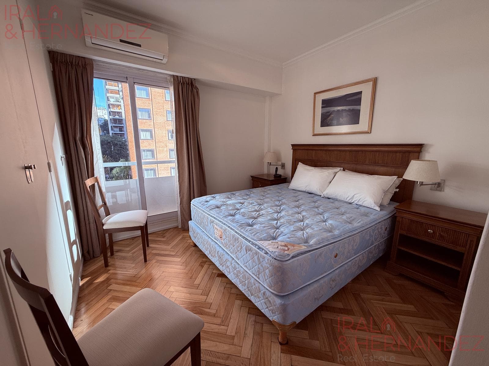 FURNISHED 3-ROOM APARTMENT FOR RENT – BALCONY – GARAGE – RECOLETA