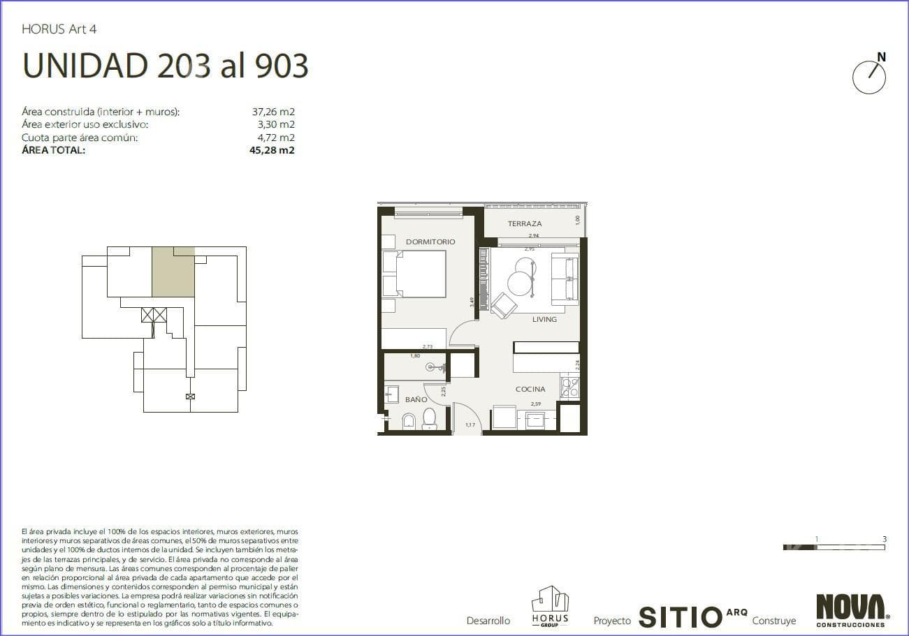 One-Bedroom Apartment for Sale in Downtown - 903