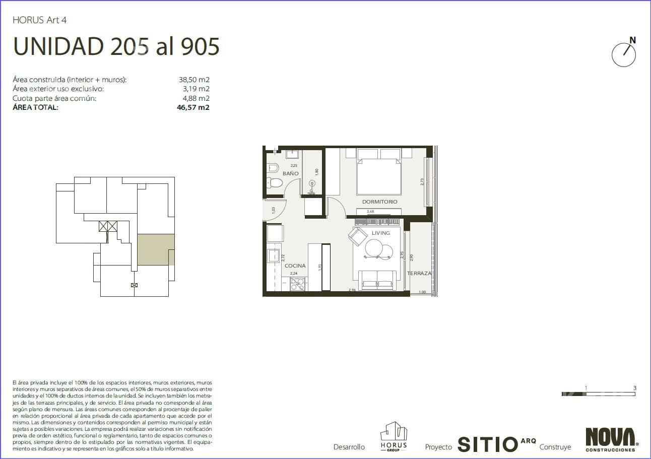 One-Bedroom Apartment for Sale in Downtown - 405