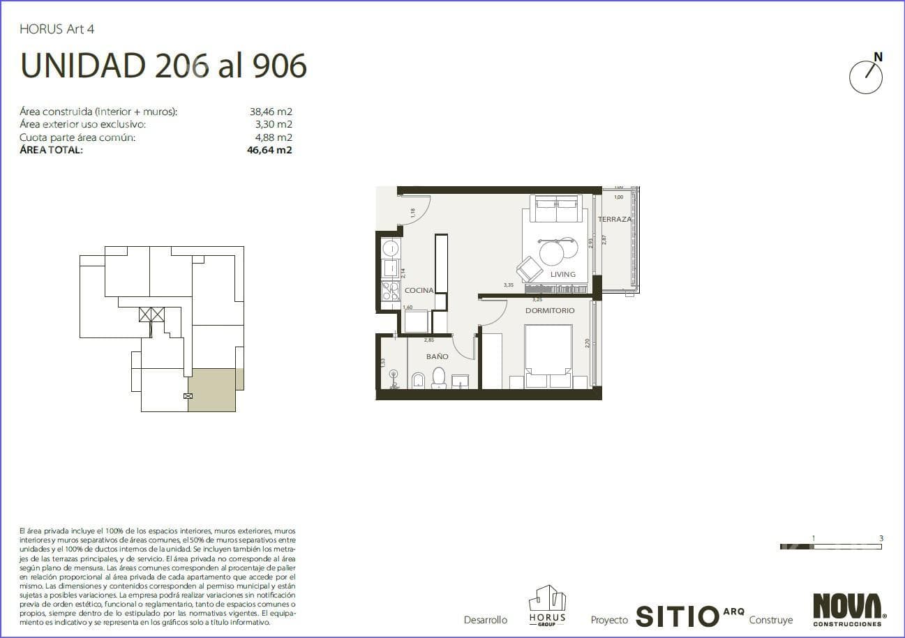 One-Bedroom Apartment for Sale in Downtown - 206