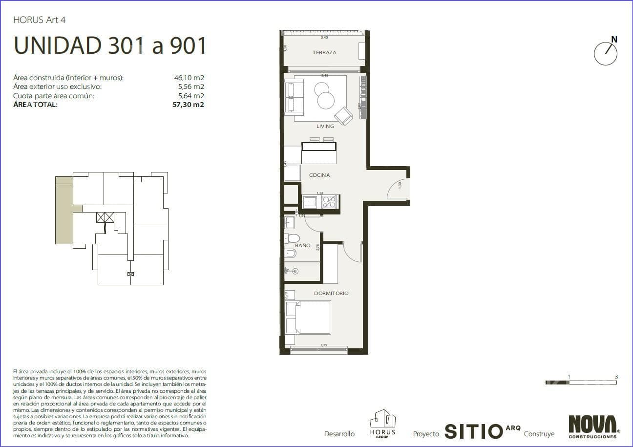 One-Bedroom Apartment for Sale in Downtown - 501