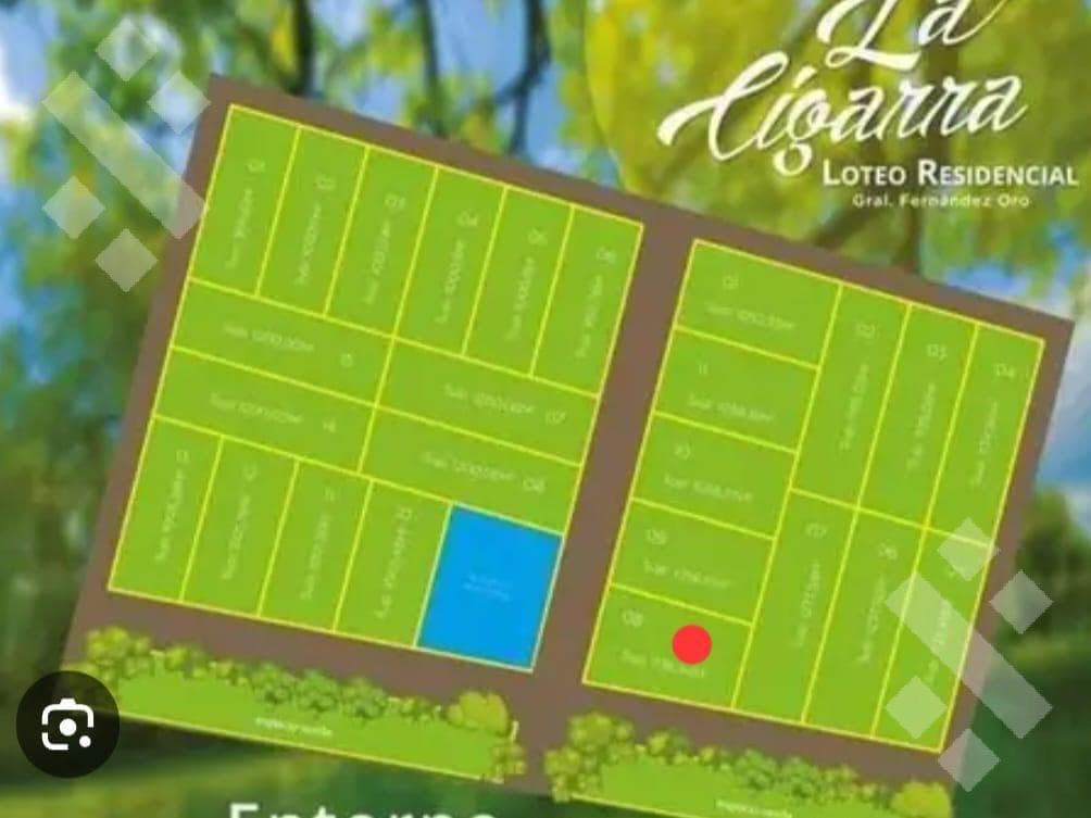 For Sale: Lot in La Cigarra, Fernandez Oro