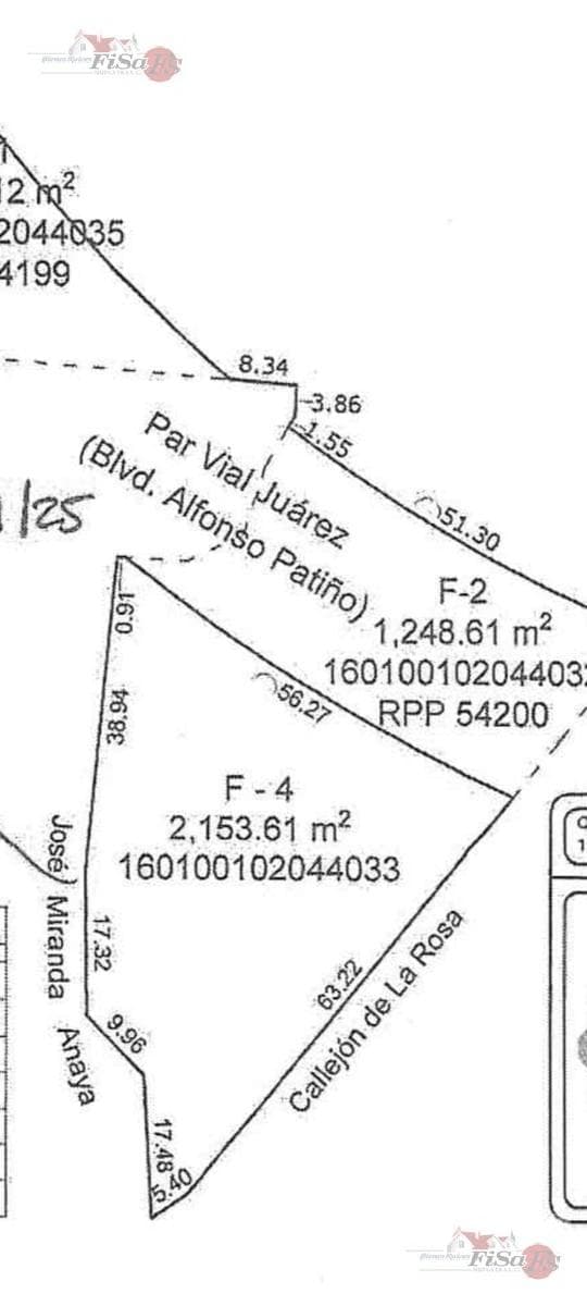 LAND FOR RENT AND/OR SALE ON ALFONSO LOPEZ PATIÑO BOULEVARD