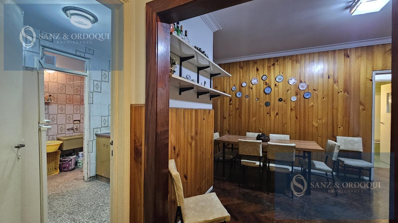 For Sale - Three-room interior apartment with laundry room - Downtown