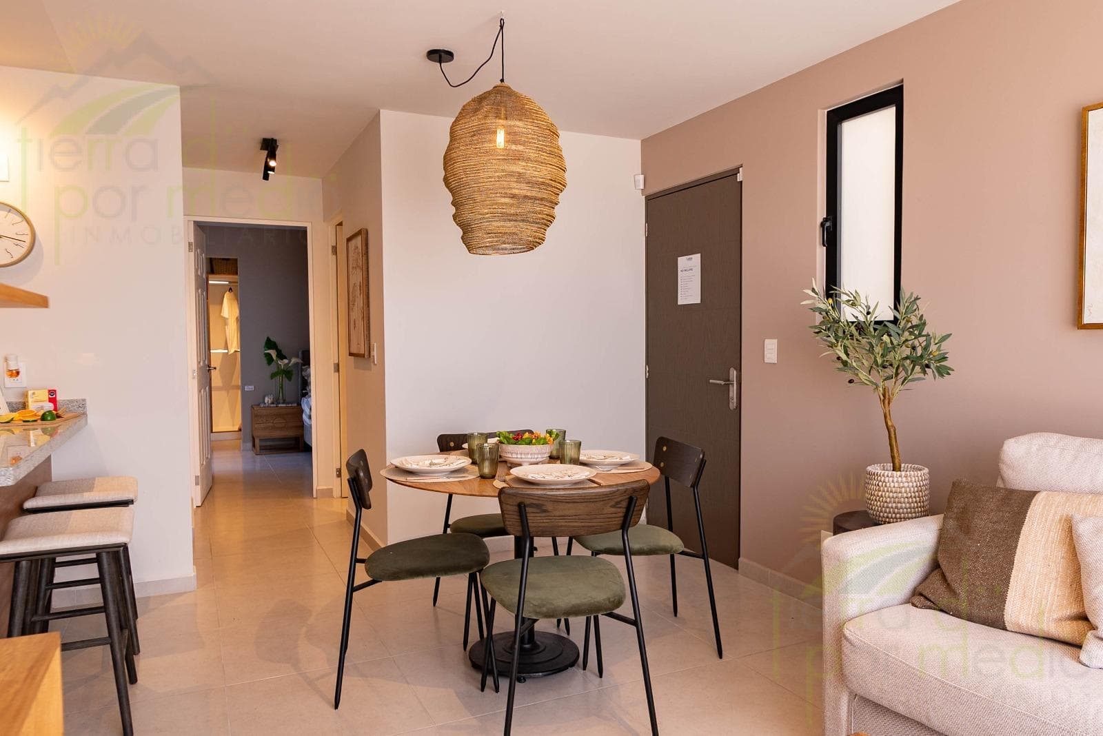 Ground-Floor Apartment with Garden, 2 Bedrooms, in Zibata, Querétaro