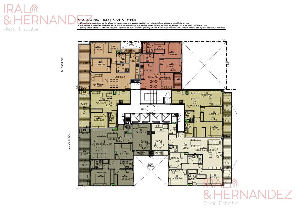 4-ROOM APARTMENT FOR SALE WITH LARGE BALCONY/TERRACE IN NUÑEZ - ALTOS DE NUÑEZ