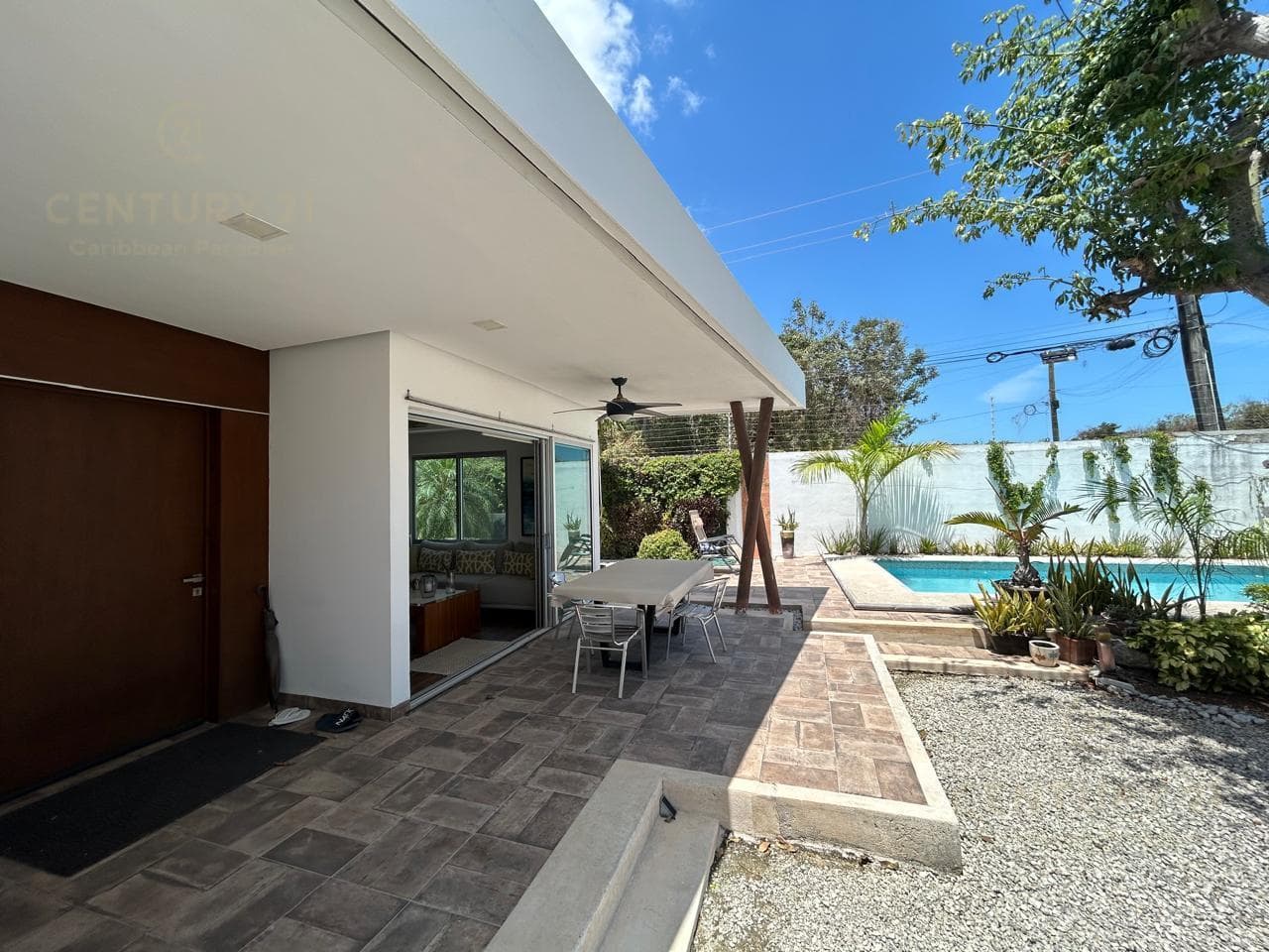 Casa 3 Recamaras en Venta Residencial Álamos 2 Cancún | Con Alberca Privada | C4078