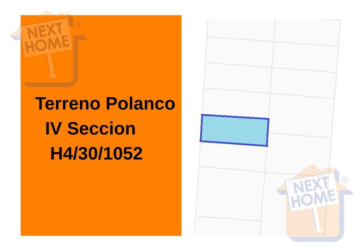 LAND FOR SALE IN POLANCO, SECTION IV