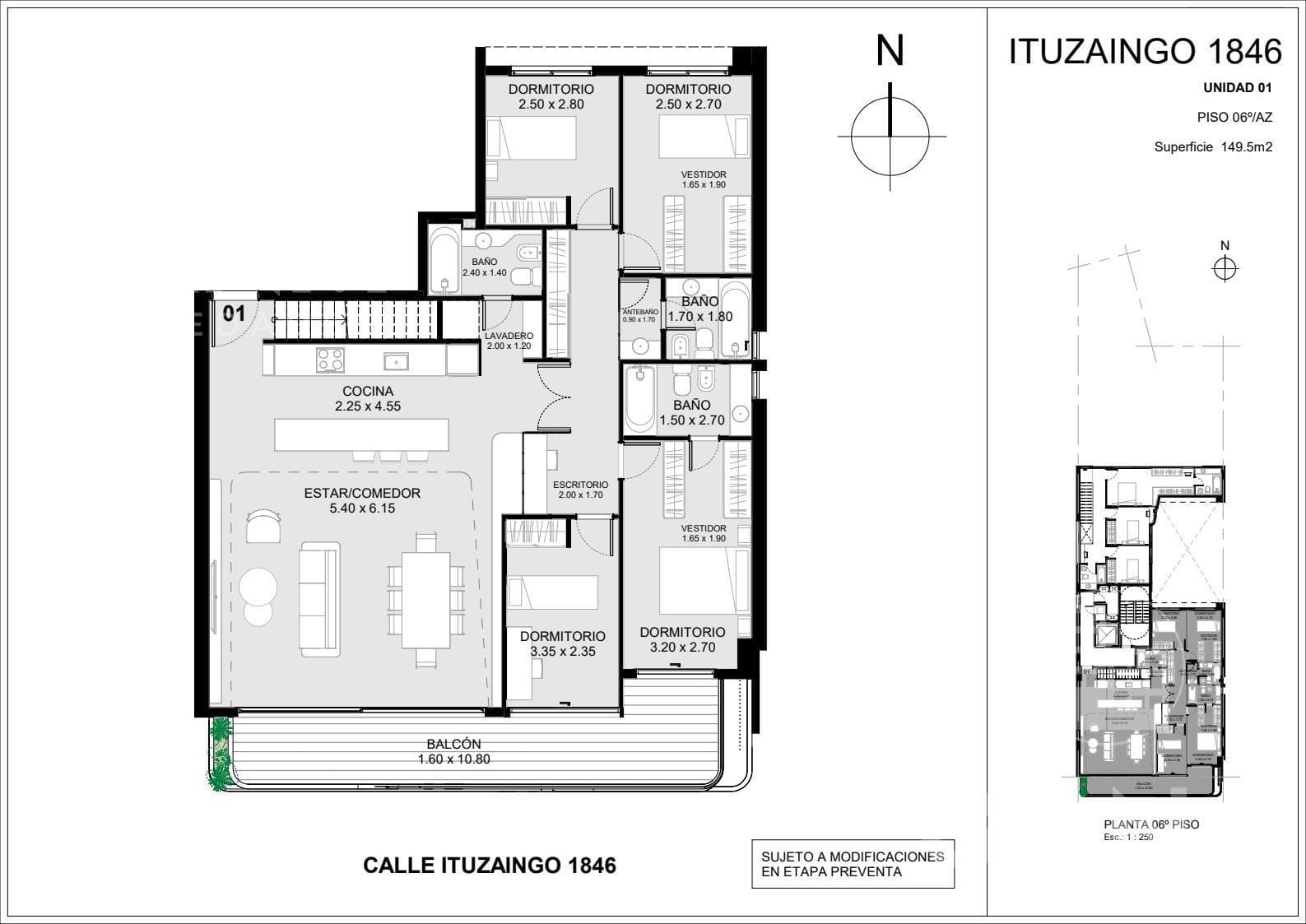 Premium Duplex Apartment for Sale with Amenities in Abasto, at 1800 Ituzaingo Street