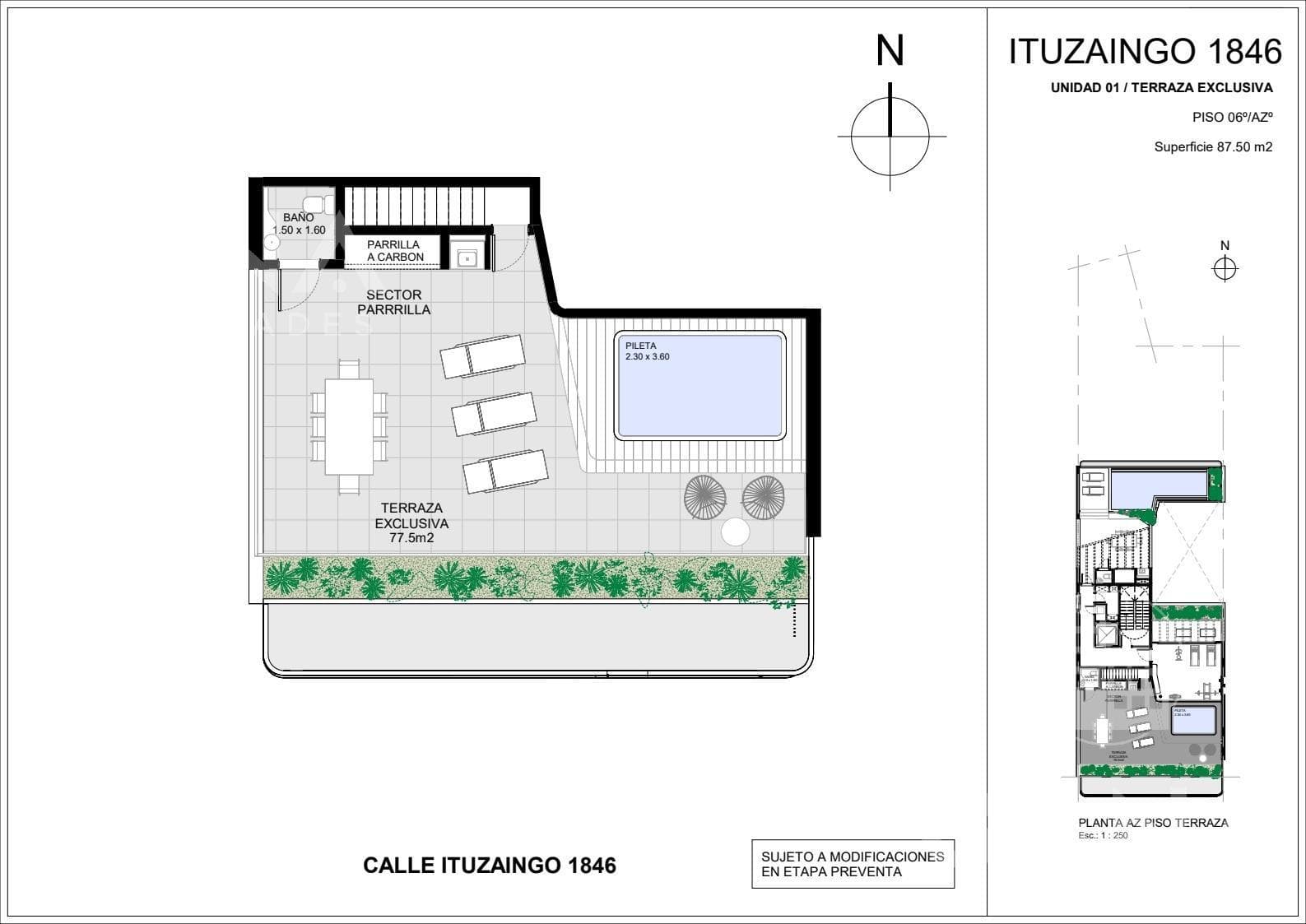Premium Duplex Apartment for Sale with Amenities in Abasto, at 1800 Ituzaingo Street