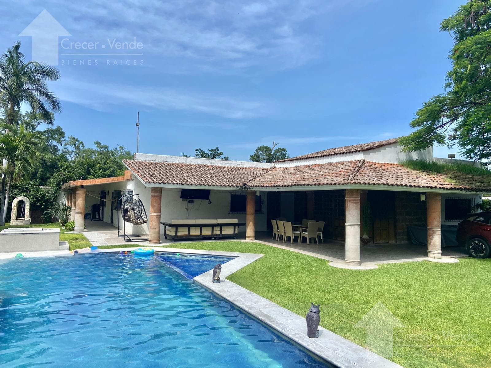Furnished Single-Story Casa de Campo House for Rent in Mazatepec, Morelos