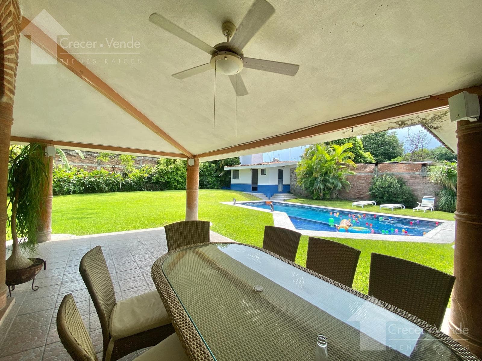 Furnished Single-Story Casa de Campo House for Rent in Mazatepec, Morelos