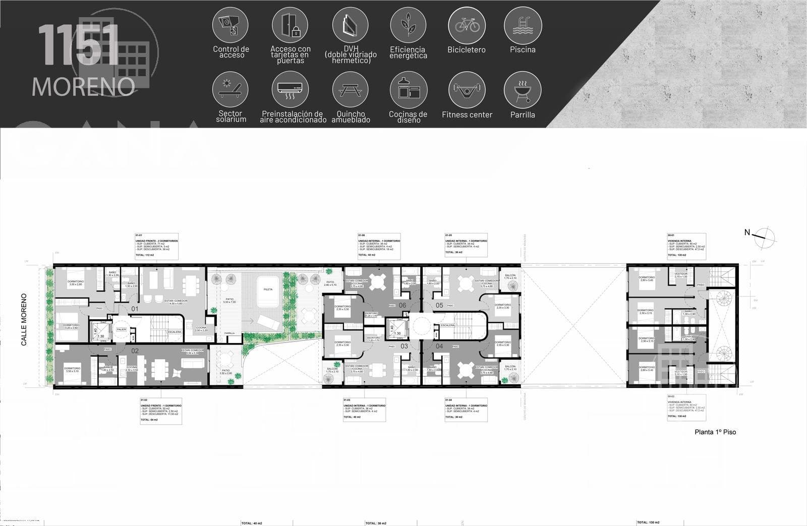 Apartment for Sale in Downtown.