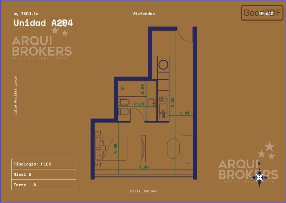 Studio Apartment for Sale in Downtown - 202A