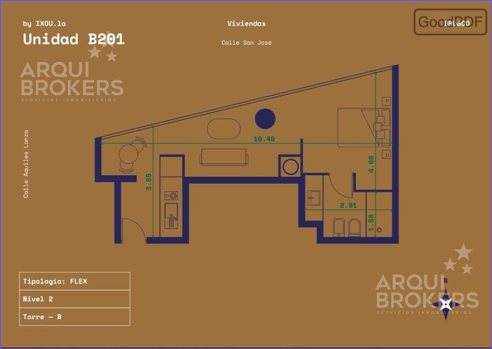 Studio Apartment for Sale in Downtown - 201B
