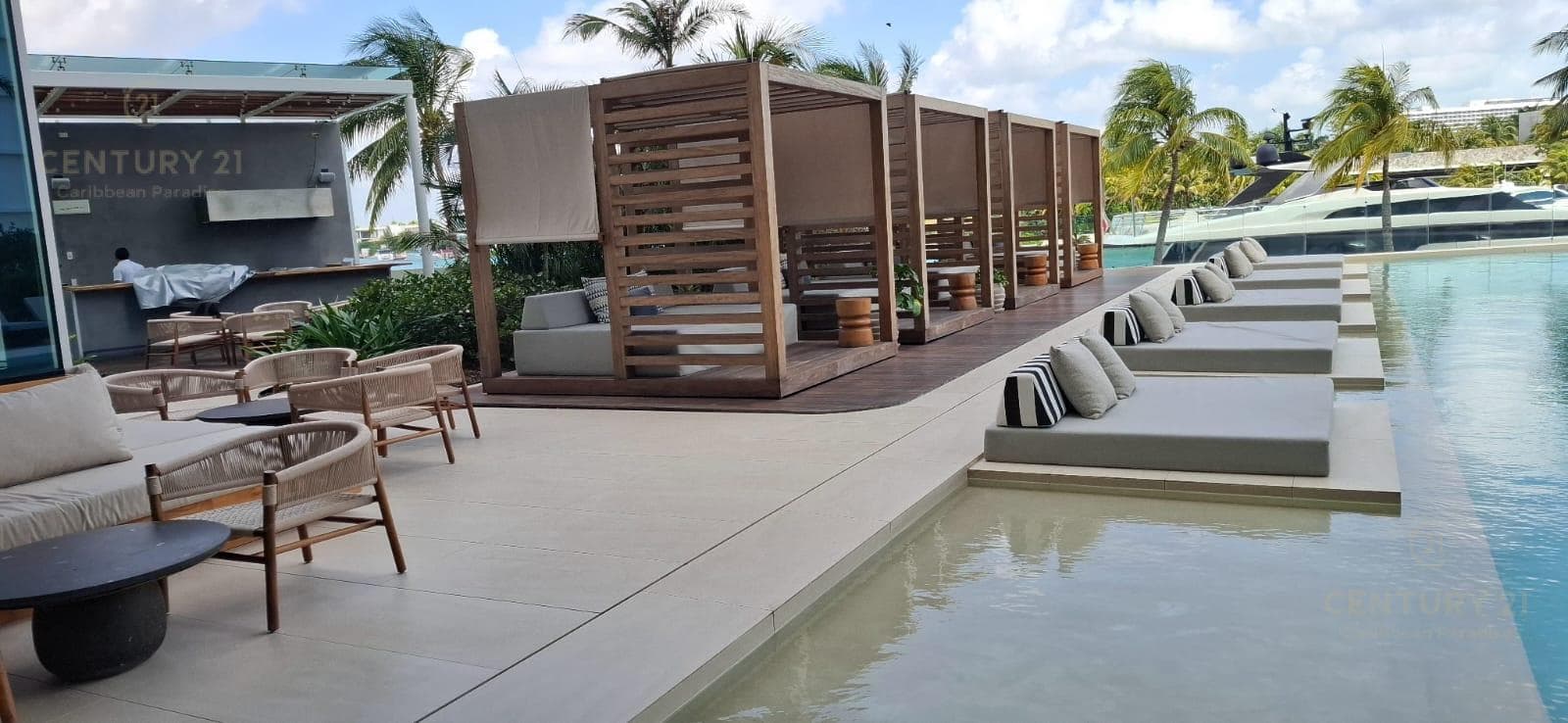 Penthouse 5 Recamaras en Venta Frente al Mar | SLS Marina Beach Puerto Cancún | P4449