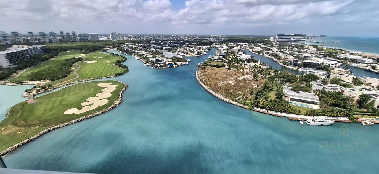 Penthouse 5 Recamaras en Venta Frente al Mar | SLS Marina Beach Puerto Cancún | P4449
