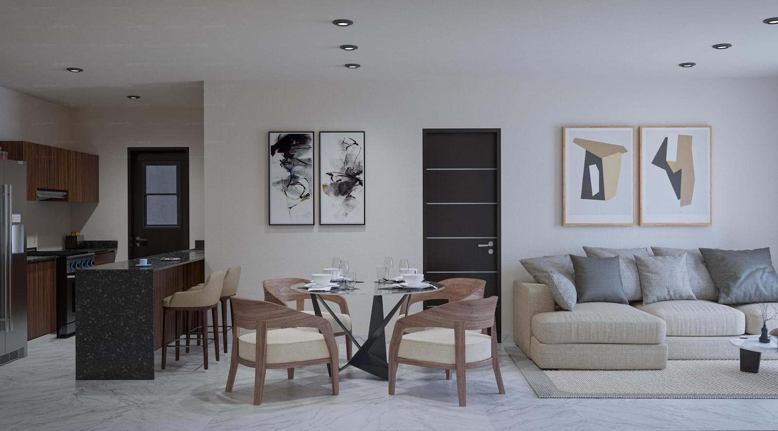 2-Bedroom Apartment in a Residential Complex for Sale with Amenities