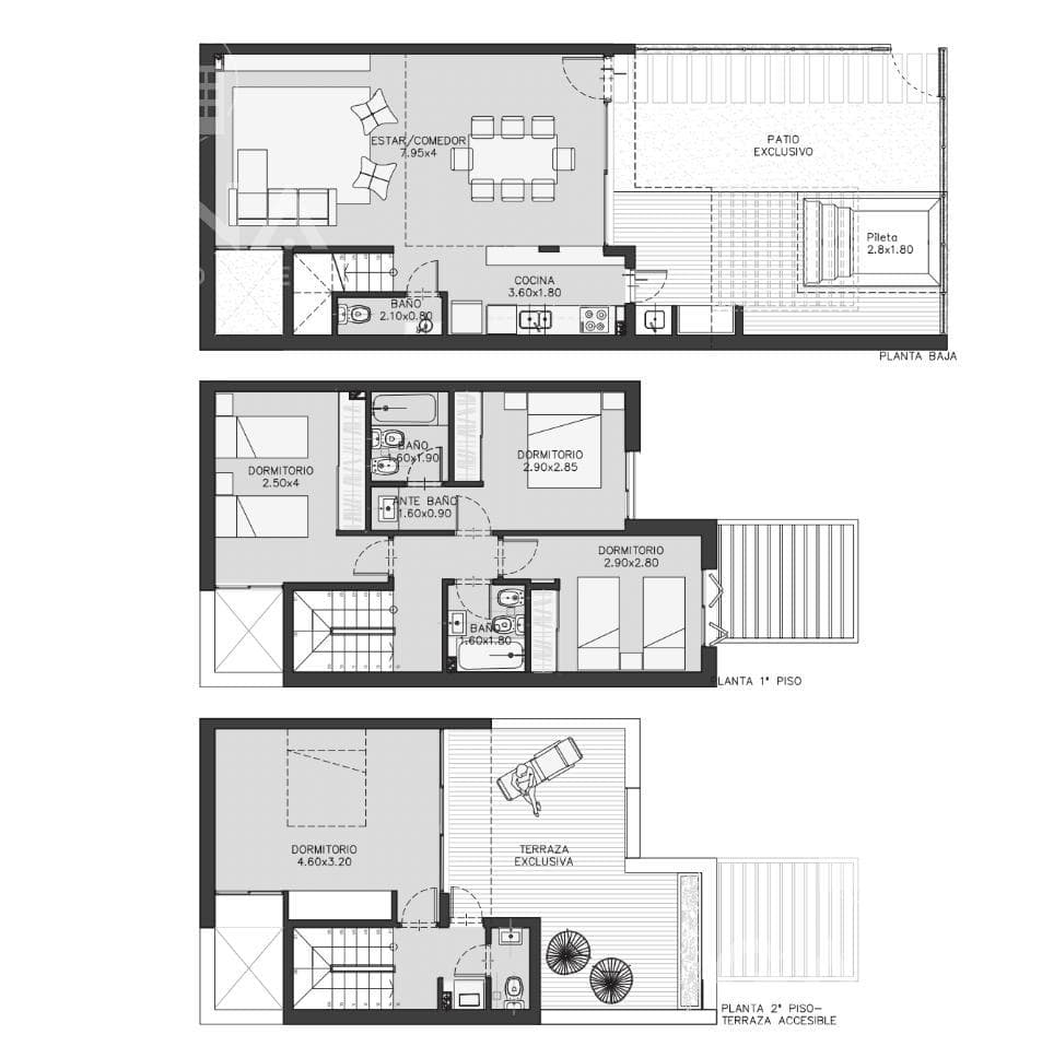 Premium 1-, 2-, and 3-Bedroom Homes with an Exclusive Pool