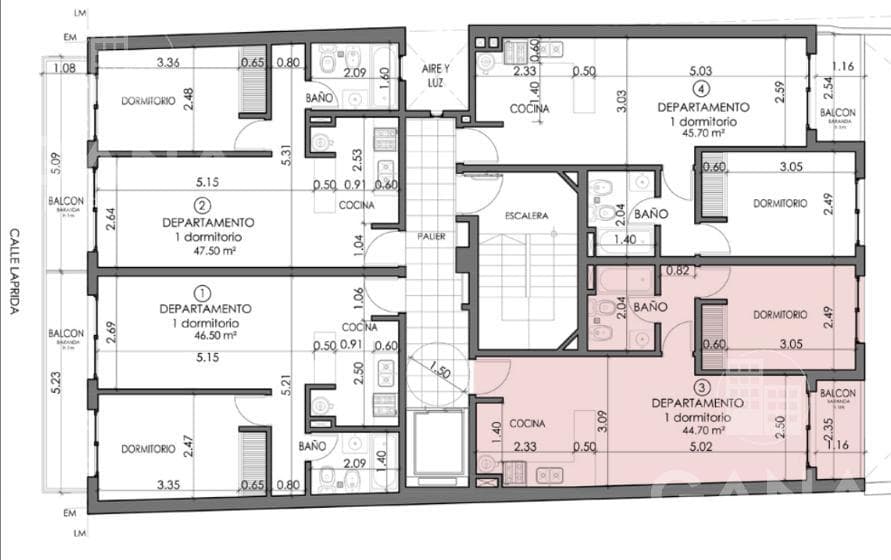 1-Bedroom Apartment for Sale at Laprida 1300 with a Balcony