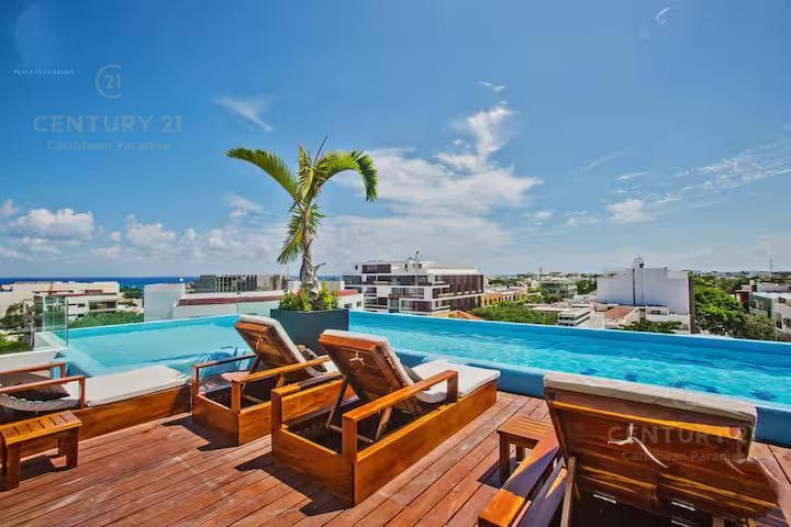 Departamento 1 Recamara en Venta en Moma 42 Playa Del Carmen P4454