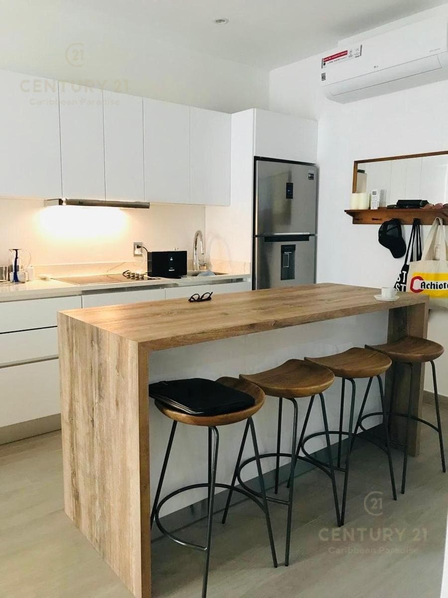 Hermoso Departamento de 1 rec en Venta Moma 42 centro Playa Del Carmen P4453
