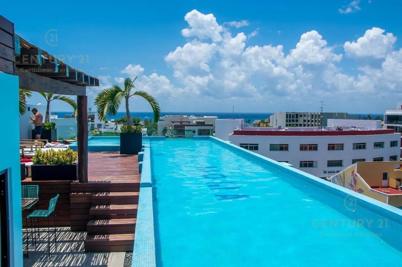 Hermoso Departamento de 1 rec en Venta Moma 42 centro Playa Del Carmen P4453