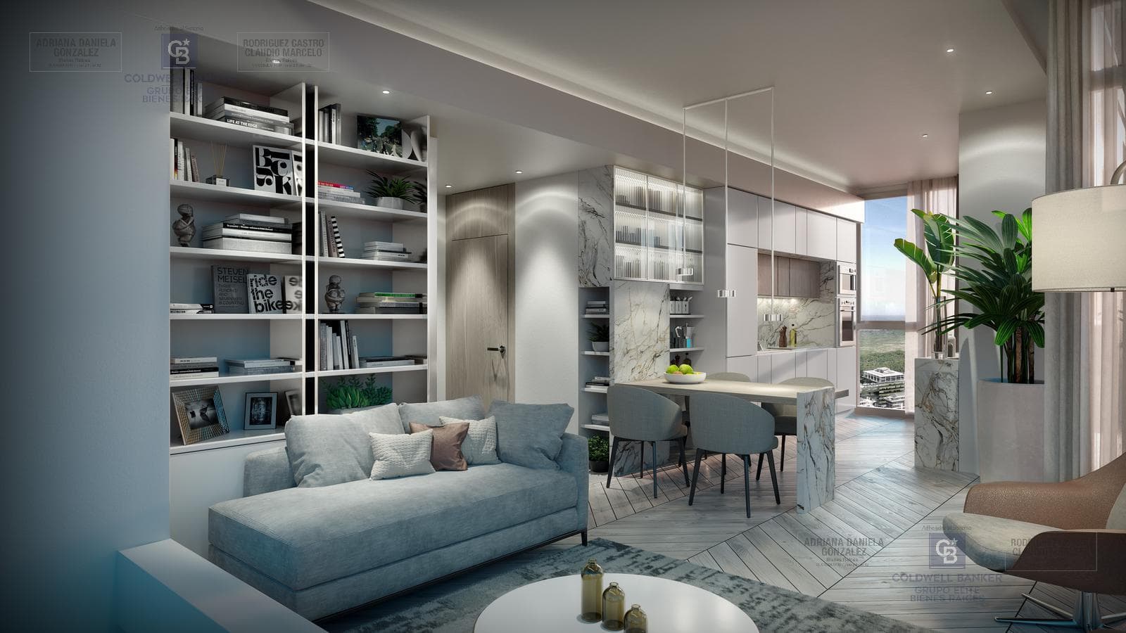 4-ROOM APARTMENT FOR SALE IN HARBOUR TOWER, PUERTO MADERO