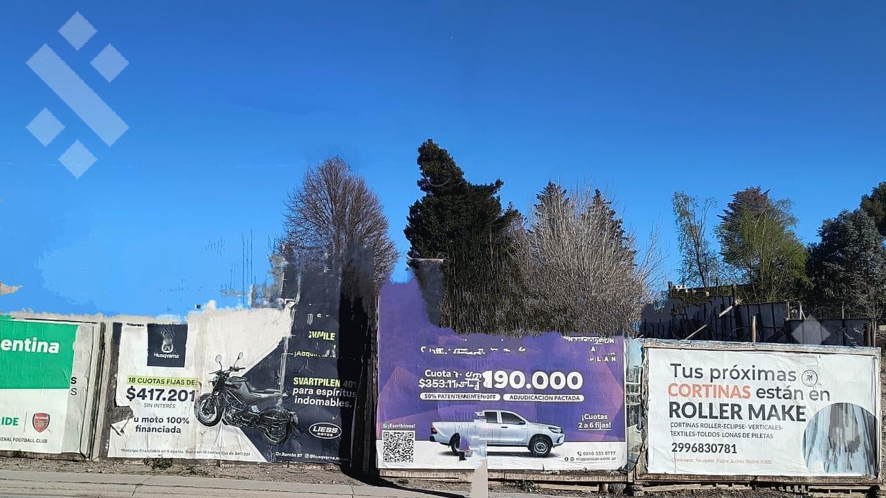 Lot for Sale, Suitable for Development (with Approved Project) at the Corner of Doctor Remón and Chrestia, Neuquén