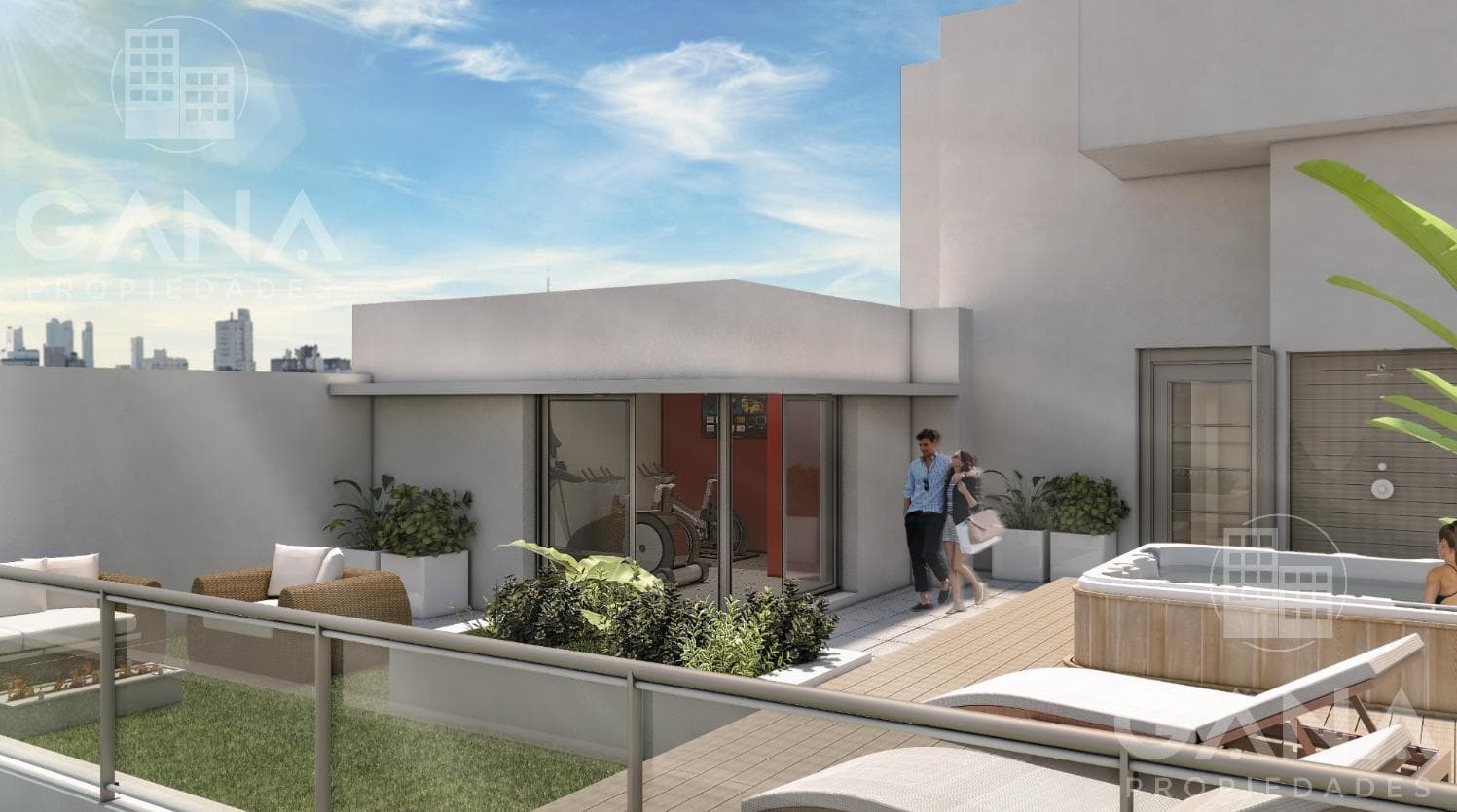 Premium 3-Bedroom Apartment for Sale with Private Patio and Amenities on Av. Pellegrini at 1700