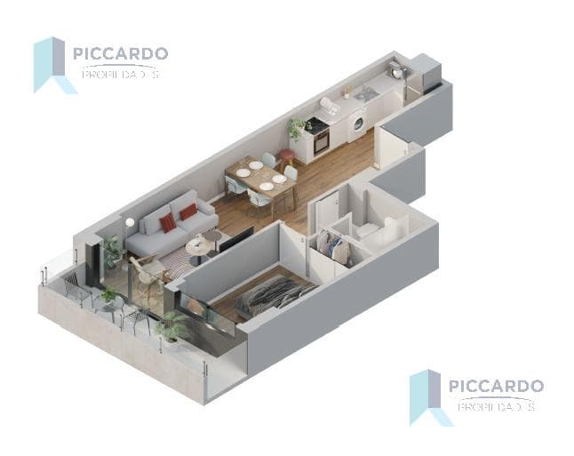 2-Room Apartments in Belgrano
